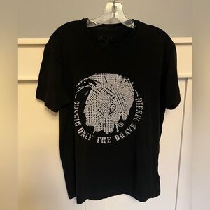 Diesel "houndstooth head" t-shirt